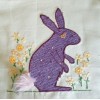 Pattern for book page - rabbit